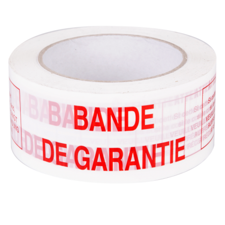 Adhésif papier kraft imprimé fragile / bande garantie - Toutembal